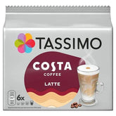 Tassimo Costa 6 Latte 167.4g  Adomoo